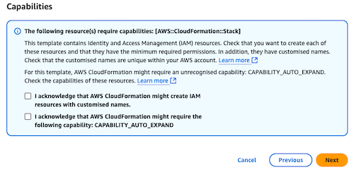 cf stack step0