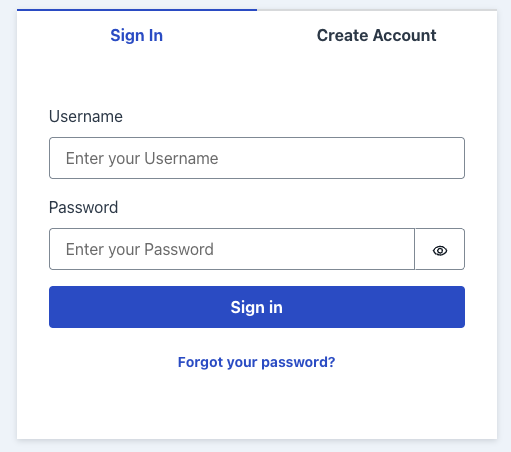 Create Account