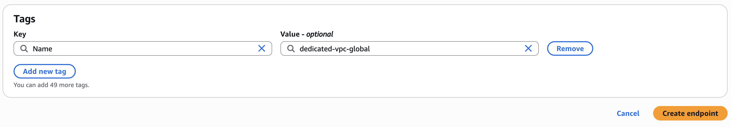 Create global access point