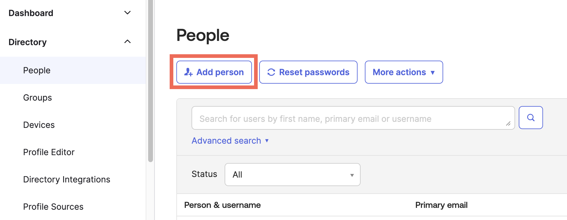 Add Person